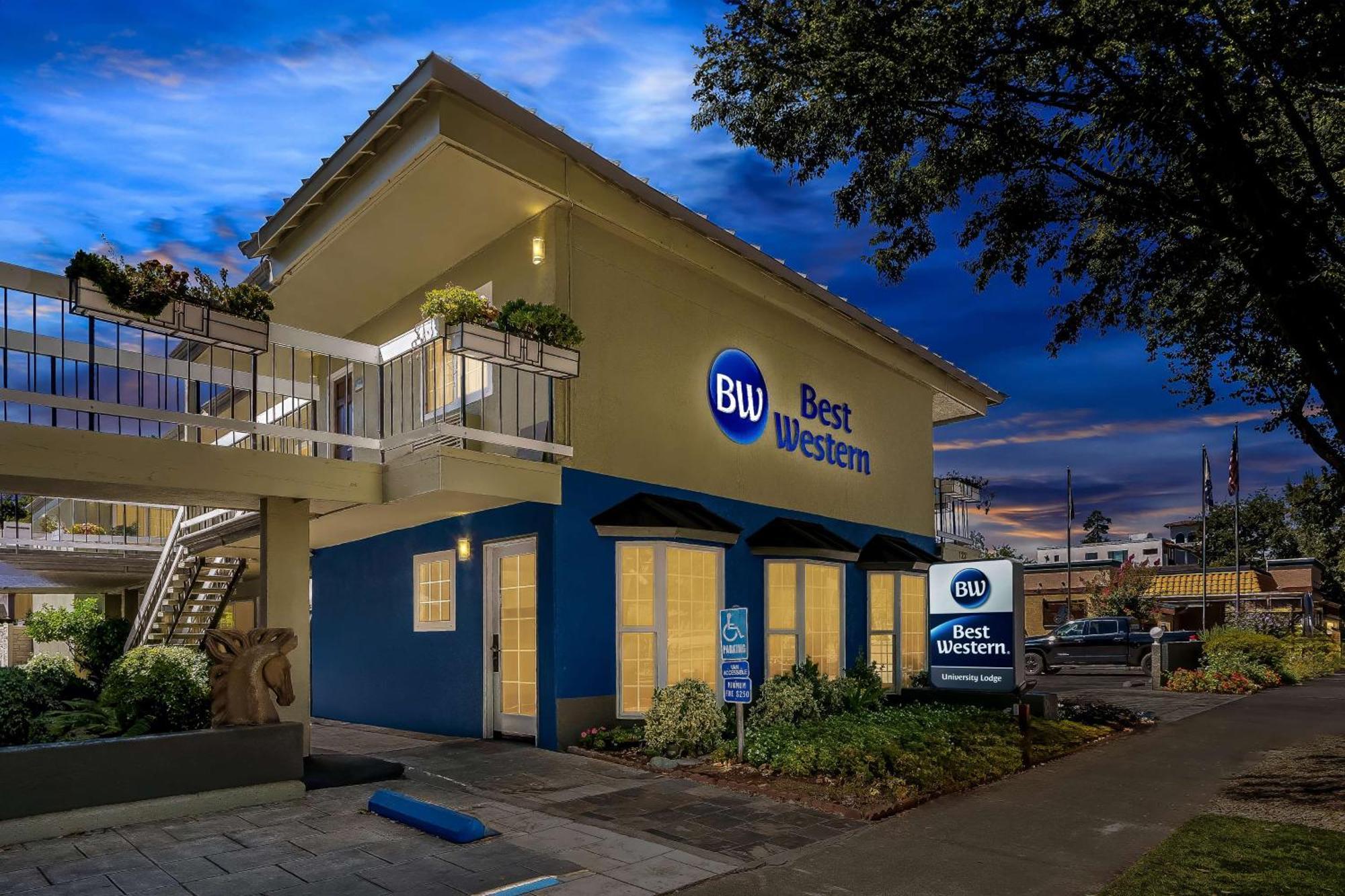 Best Western University Lodge Davis Exterior foto